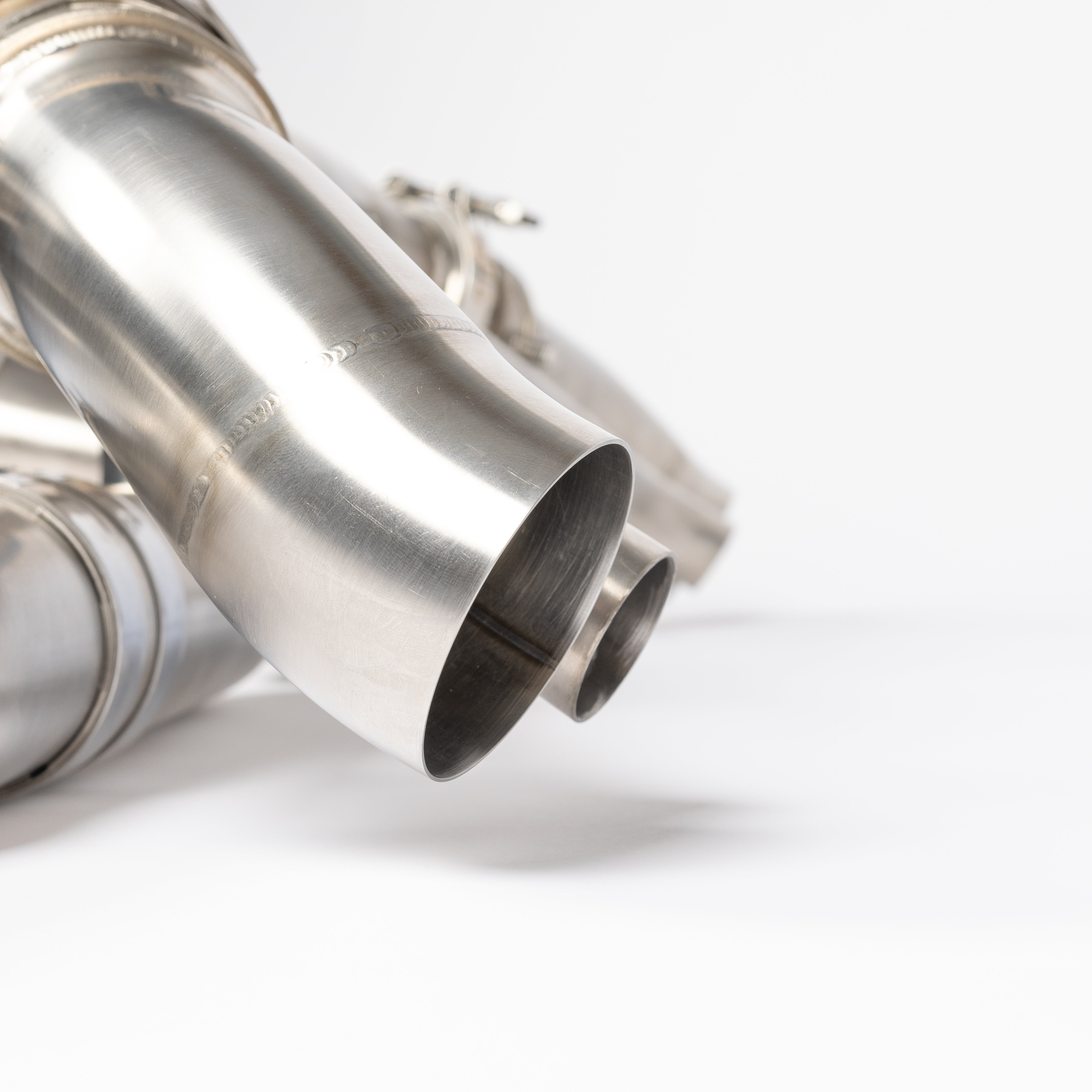 TITANIUM RACE PIPE (VALVED / CAT DELETES)